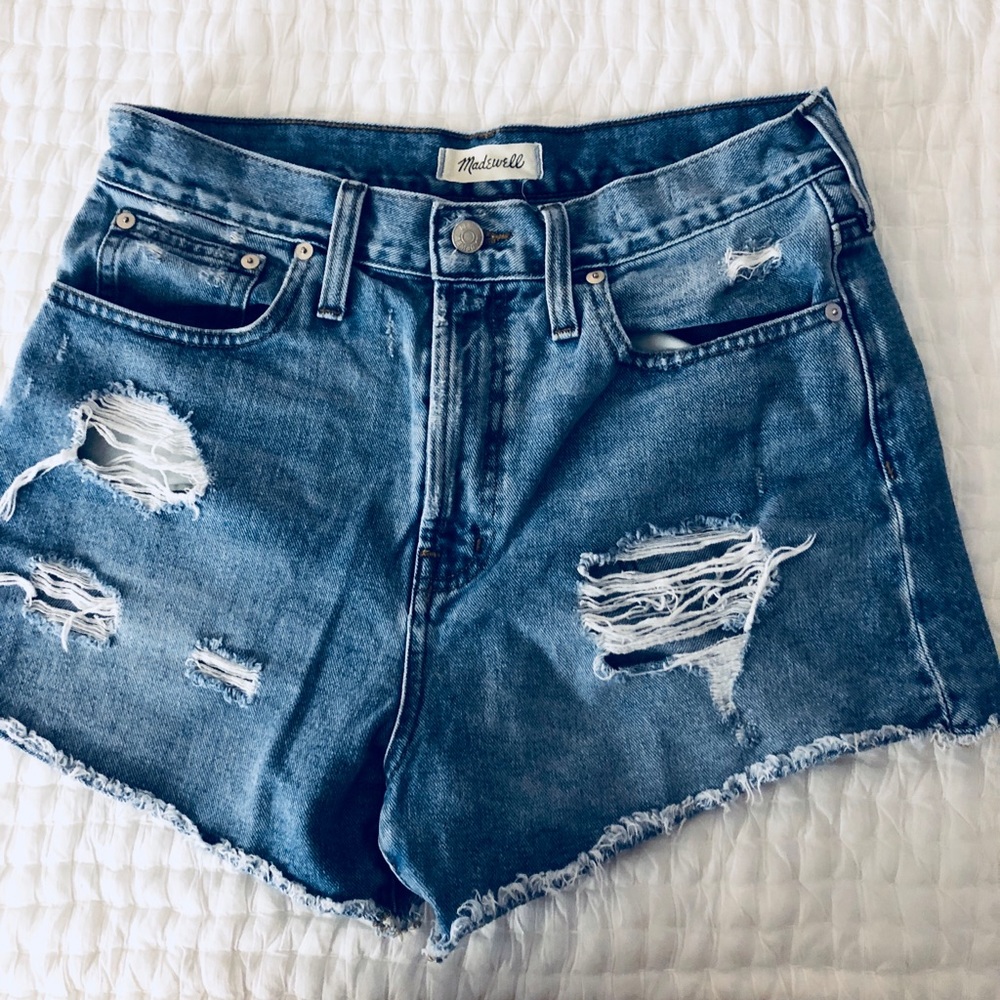 Madewell perfect jean short